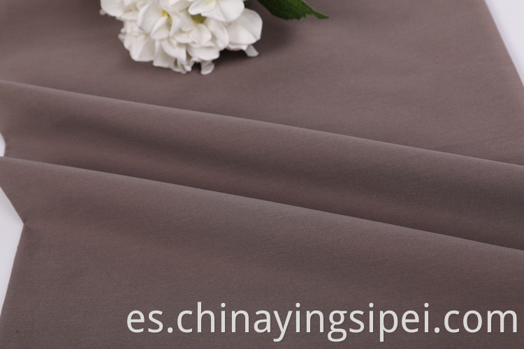 Tela sólida tejida de buena calidad 70%algodón 30%de tela lisa de poliéster para el vestido